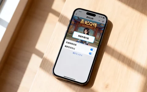 熹妃q传换服务器为什么总是失败，怎么解决？