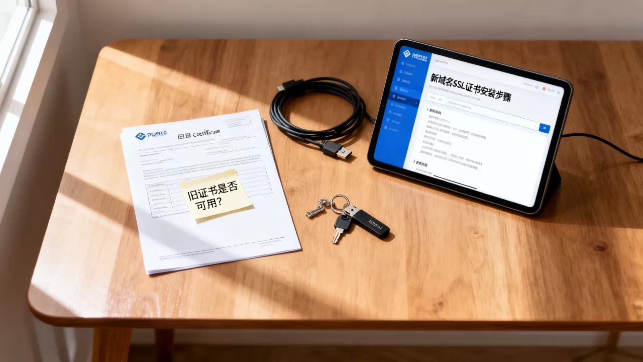 换域名后域名证书怎么配置?旧证书还能用吗,新域名SSL证书安装方法 换域名后域名证书怎么配置?旧证书还能用吗,新域名SSL证书安装方法