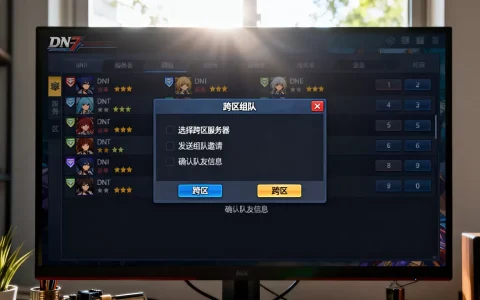 dnf跨区服务器不一样怎么组队,跨区组队教程有哪些