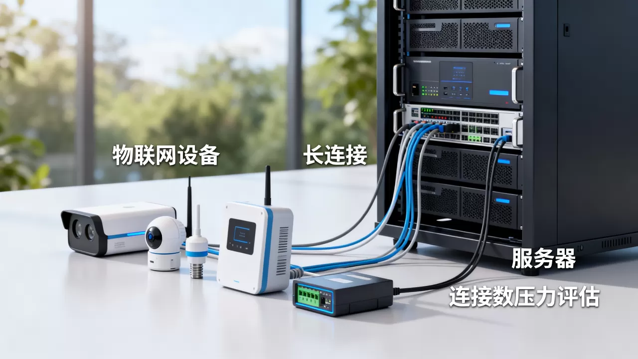 物联网设备长连接会压垮服务器吗,连接数压力怎么评估 物联网设备长连接会压垮服务器吗,连接数压力怎么评估