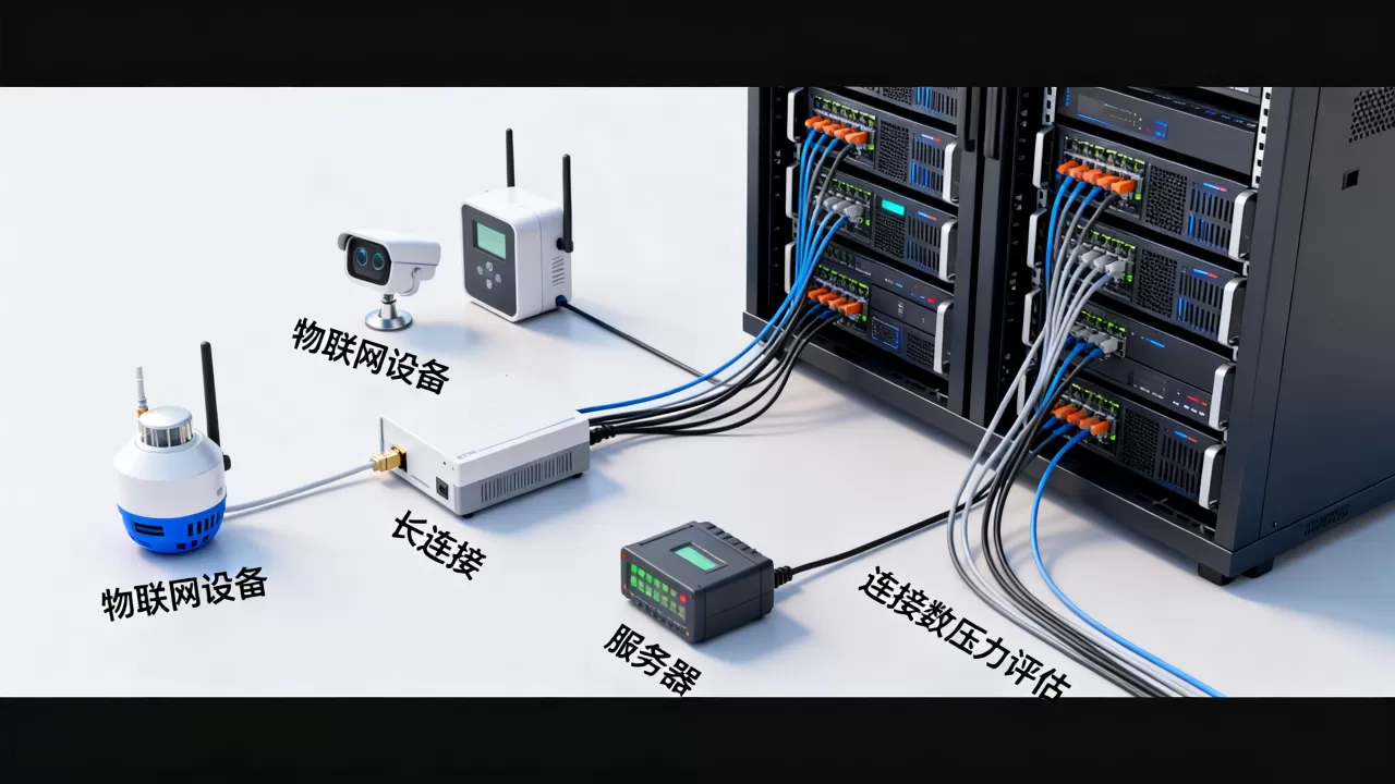 物联网设备长连接会压垮服务器吗,连接数压力怎么评估 物联网设备长连接会压垮服务器吗,连接数压力怎么评估