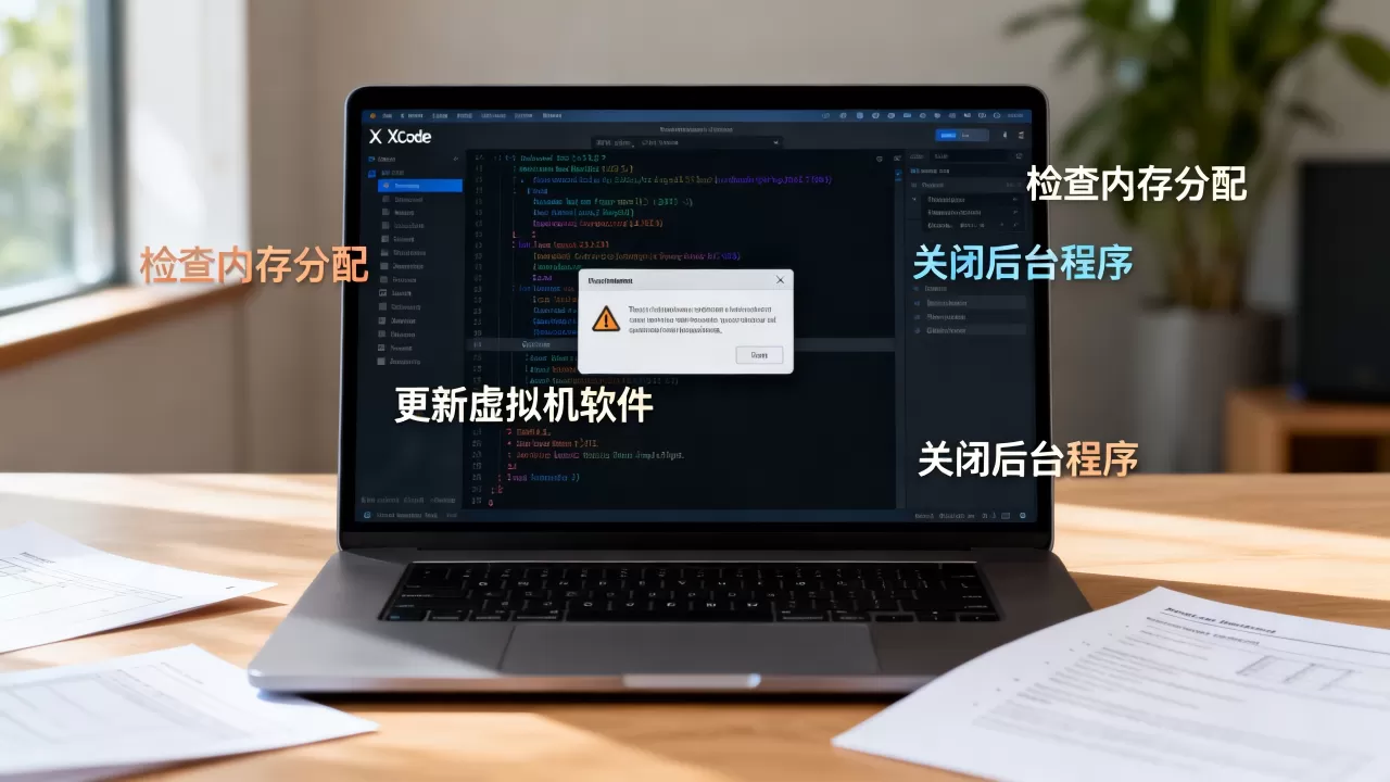 Xcode虚拟机频繁死机怎么办,如何彻底解决崩溃问题? Xcode虚拟机频繁死机怎么办,如何彻底解决崩溃问题?