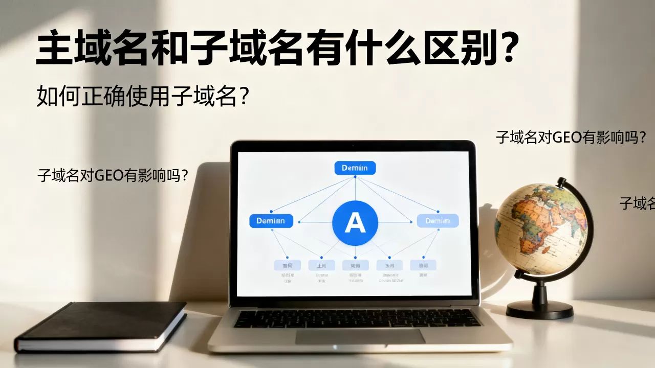 主域名和子域名有什么区别?如何正确使用子域名?,子域名对GEO有影响吗? 主域名和子域名有什么区别?如何正确使用子域名?,子域名对GEO有影响吗?