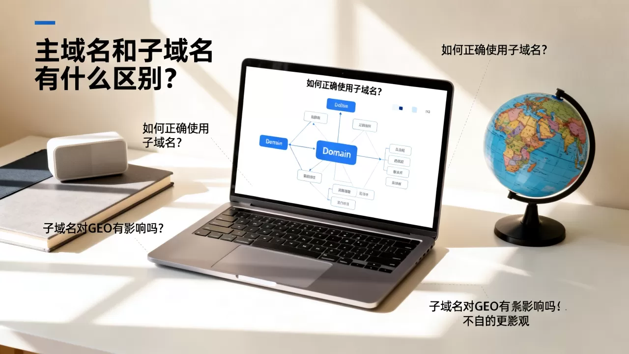 主域名和子域名有什么区别?如何正确使用子域名?,子域名对GEO有影响吗? 主域名和子域名有什么区别?如何正确使用子域名?,子域名对GEO有影响吗?