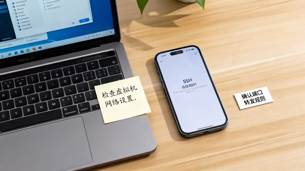 虚拟机SSH链接失败怎么办?端口转发配置步骤详解,如何解决连接超时 虚拟机SSH链接失败怎么办?端口转发配置步骤详解,如何解决连接超时