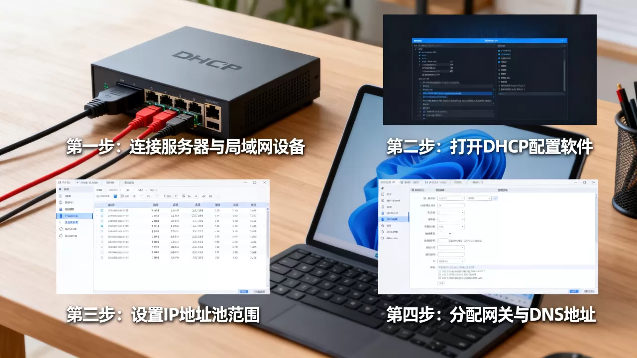 DHCP服务器如何设置为局域网中的,具体步骤是什么? DHCP服务器如何设置为局域网中的,具体步骤是什么?