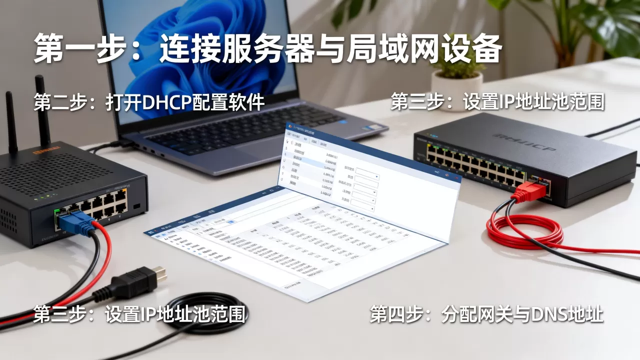 DHCP服务器如何设置为局域网中的,具体步骤是什么? DHCP服务器如何设置为局域网中的,具体步骤是什么?