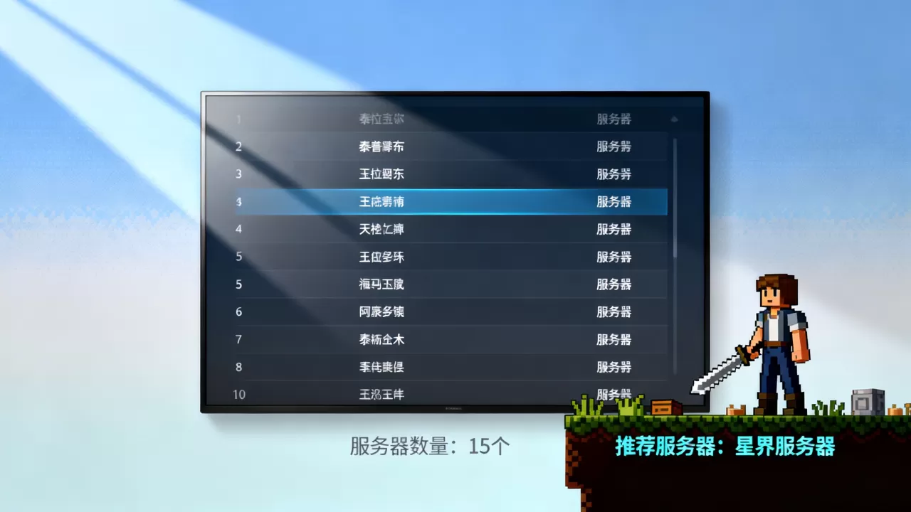泰拉瑞亚一共有多少服务器,哪个服务器最好? 泰拉瑞亚一共有多少服务器,哪个服务器最好?