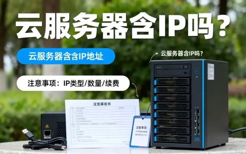 云服务器购买时含IP吗，需要注意哪些事项？