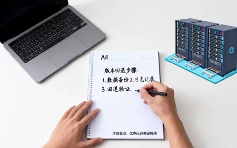 本地化运维版本回退预案该怎么写，有哪些注意事项？
