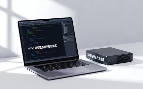 HTML网页如何连接服务器数据库，前端如何连接后台数据库？