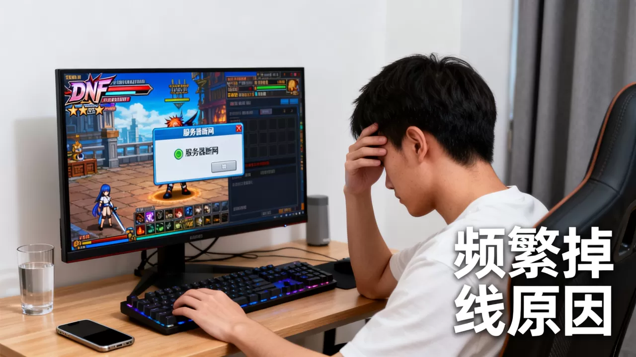 DNF过图中服务器断网怎么办,频繁掉线是什么原因 DNF过图中服务器断网怎么办,频繁掉线是什么原因
