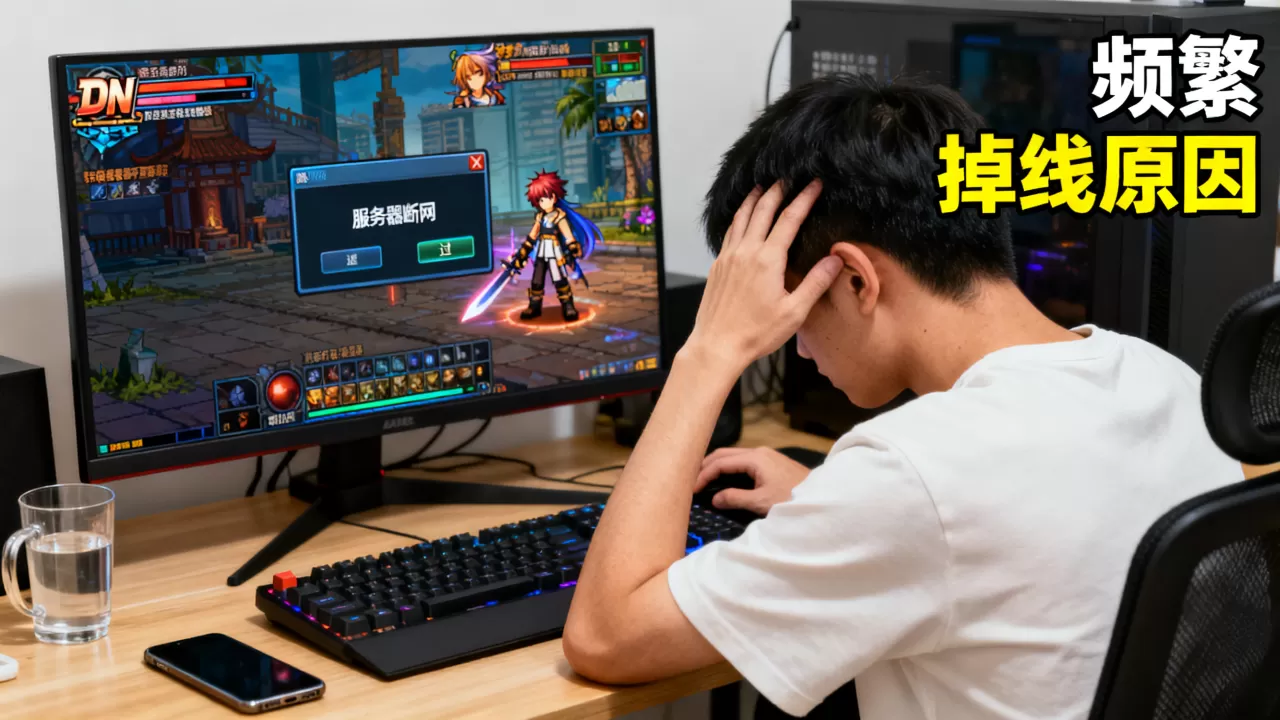 DNF过图中服务器断网怎么办,频繁掉线是什么原因 DNF过图中服务器断网怎么办,频繁掉线是什么原因