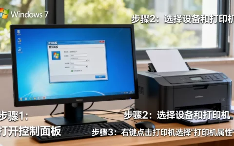 w7系统怎么开启打印机服务器，具体步骤有哪些？