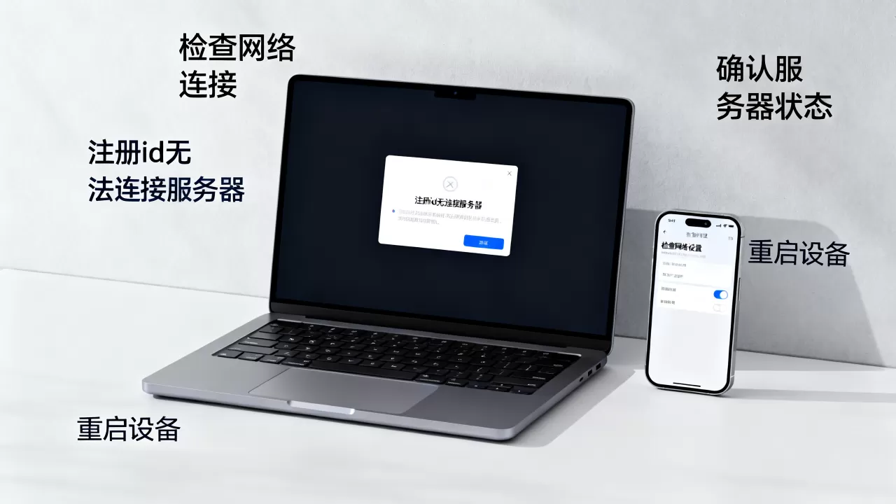 注册id无法连接服务器失败如何解决,是什么原因导致的 注册id无法连接服务器失败如何解决,是什么原因导致的