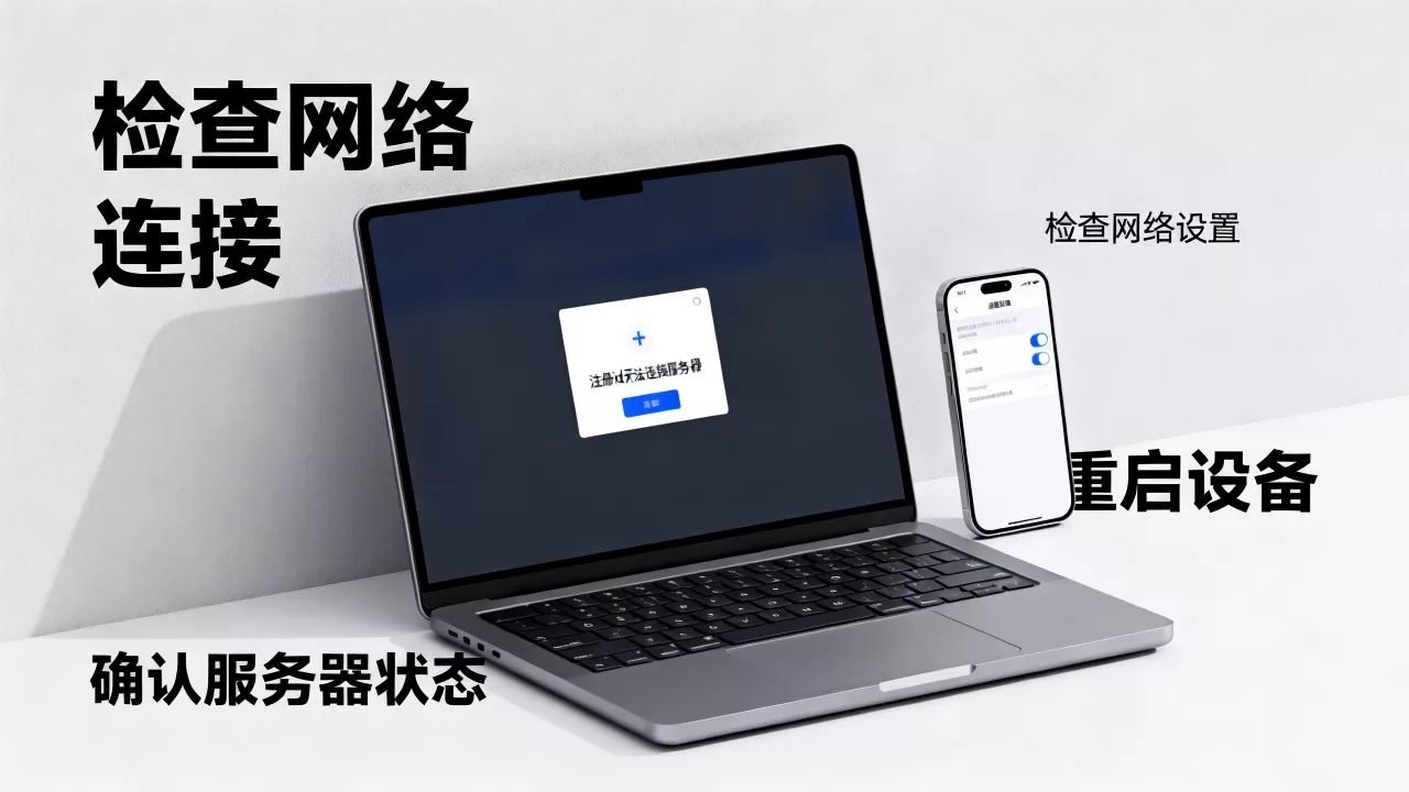 注册id无法连接服务器失败如何解决,是什么原因导致的 注册id无法连接服务器失败如何解决,是什么原因导致的