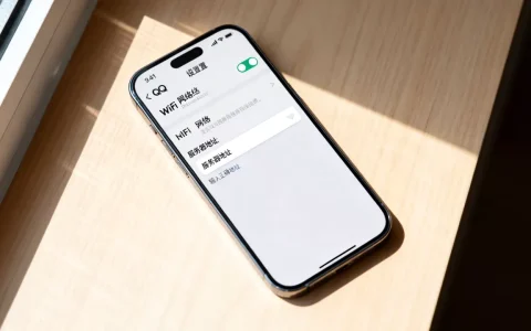 QQ怎么设置WiFi网络连接到服务器地址，连接不上怎么办？
