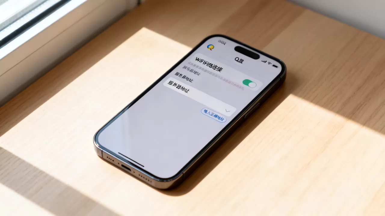 QQ怎么设置WiFi网络连接到服务器地址,连接不上怎么办? QQ怎么设置WiFi网络连接到服务器地址,连接不上怎么办?