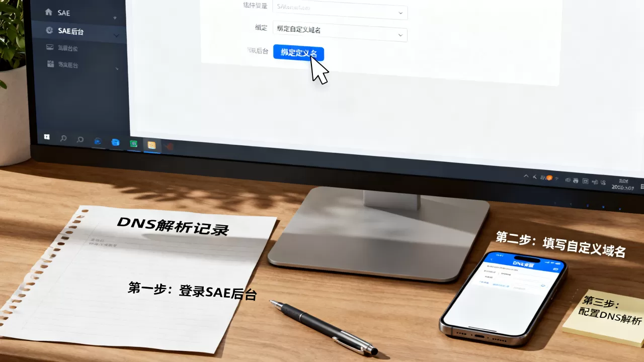 sae域名绑定教程,新手如何快速绑定自定义域名? sae域名绑定教程,新手如何快速绑定自定义域名?