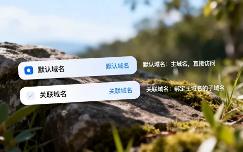 默认域名和关联域名到底有什么区别？，默认域名和关联域名哪个好
