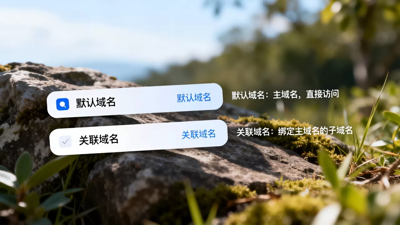默认域名和关联域名到底有什么区别?,默认域名和关联域名哪个好 默认域名和关联域名到底有什么区别?,默认域名和关联域名哪个好