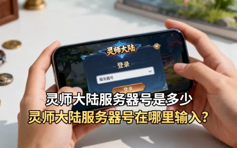 灵师大陆服务器号是多少，灵师大陆服务器号在哪里输入？