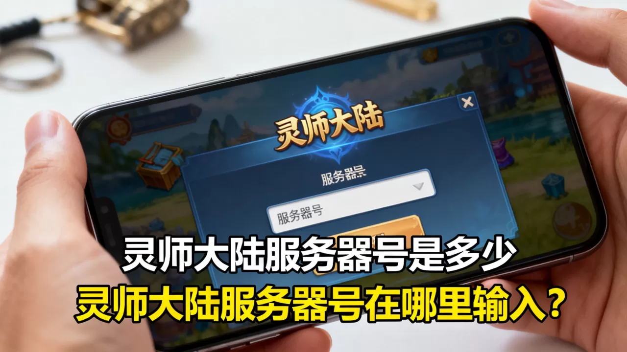 灵师大陆服务器号是多少,灵师大陆服务器号在哪里输入? 灵师大陆服务器号是多少,灵师大陆服务器号在哪里输入?