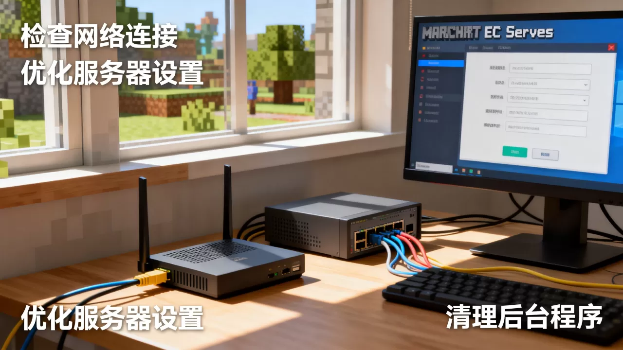 我的世界ec服务器太卡了怎么办,如何有效降低延迟? 我的世界ec服务器太卡了怎么办,如何有效降低延迟?