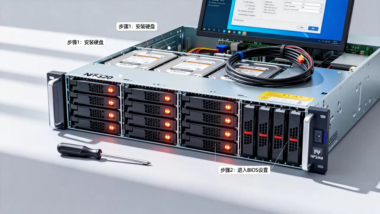 浪潮nf5220服务器怎么配置raid5?,具体步骤是什么 浪潮nf5220服务器怎么配置raid5?,具体步骤是什么
