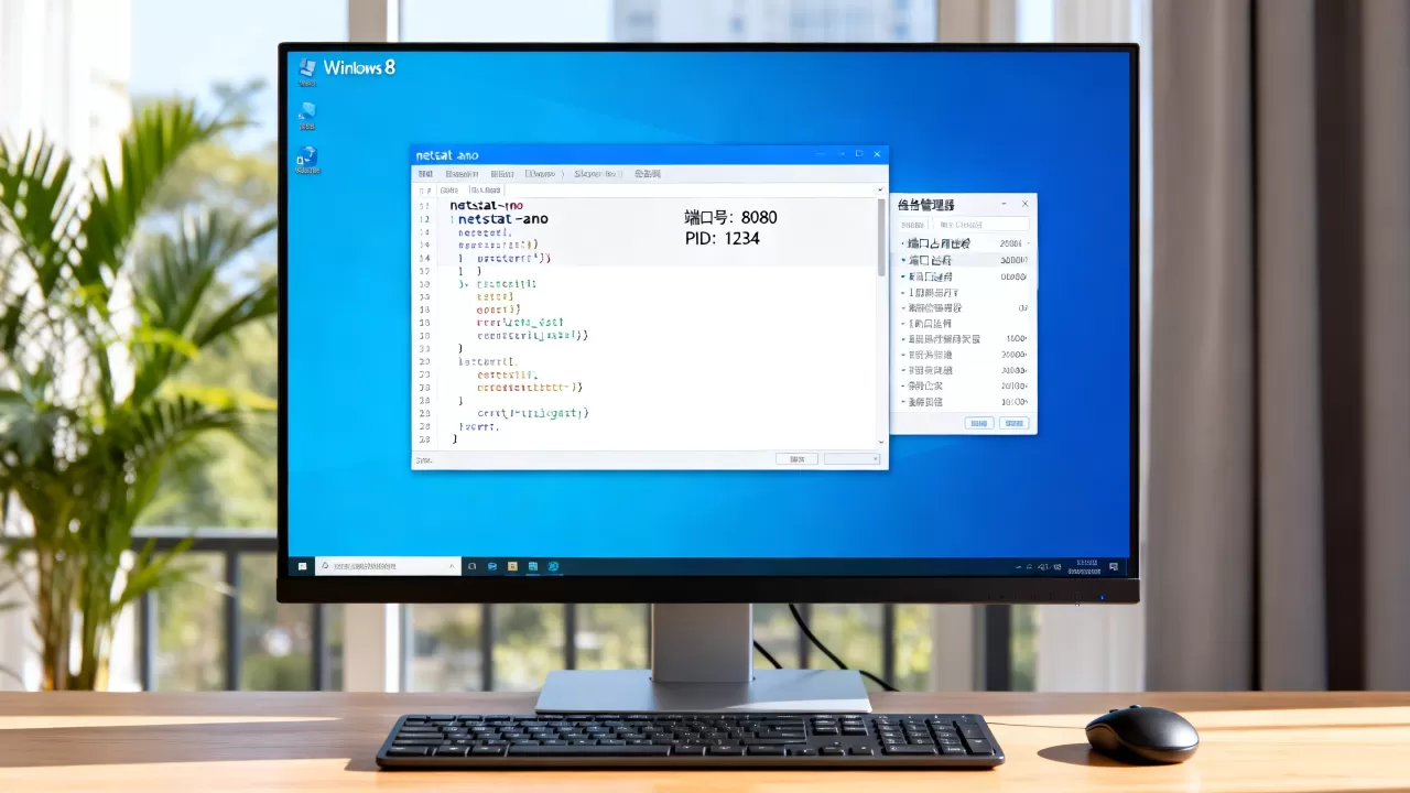 Win8服务器端口号怎么查看,Win8如何查看端口占用? Win8服务器端口号怎么查看,Win8如何查看端口占用?