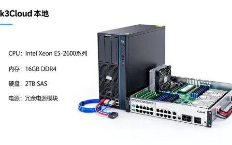 k3cloud本地服务器有哪些配置要求，怎么选择配置？