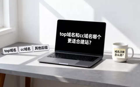 top域名和cc域名哪个更适合建站？哪个好，域名注册怎么选？