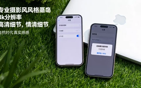 苹果App如何设置无线网连接服务器，连接服务器失败怎么解决？