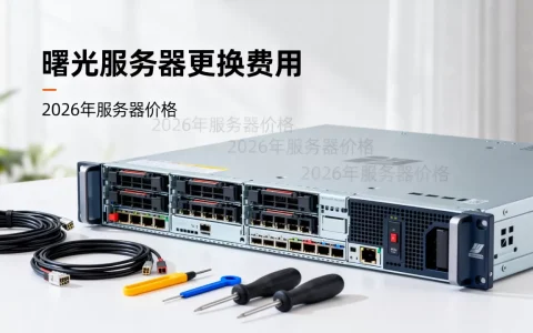 曙光服务器更换需要多少钱，2026年服务器更换价格是多少？