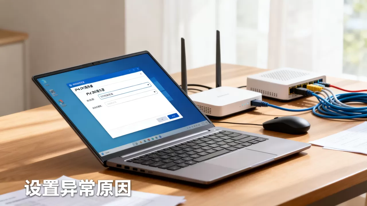 IPv4 DNS服务器不显示怎么办?,DNS设置异常原因? IPv4 DNS服务器不显示怎么办?,DNS设置异常原因?