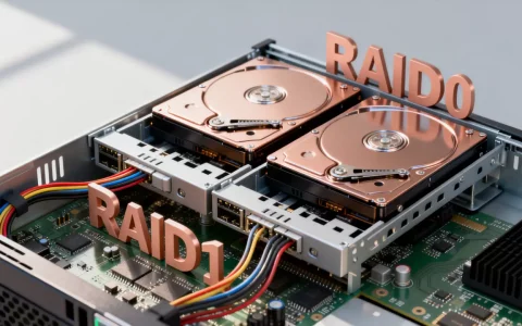 服务器两块硬盘怎么做RAID，RAID1和RAID0哪个好？