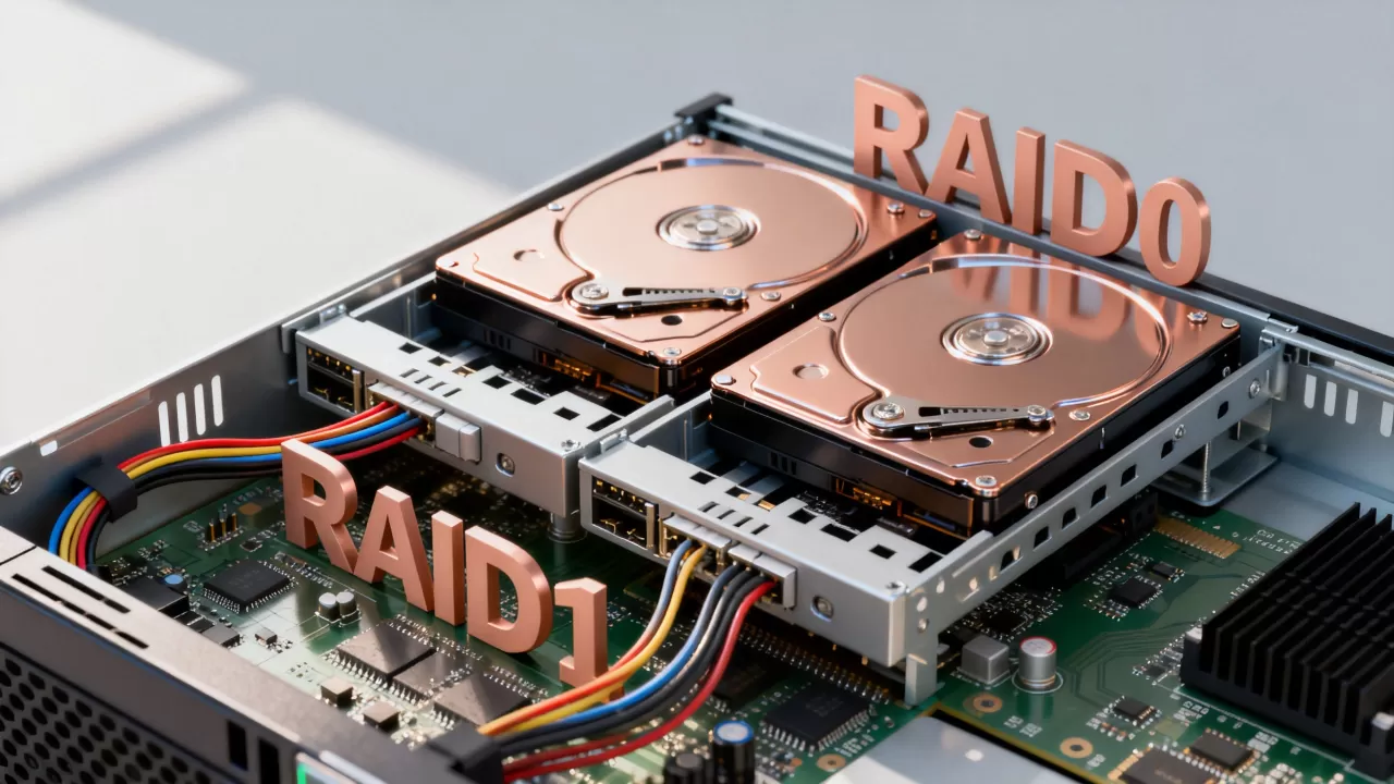 服务器两块硬盘怎么做RAID,RAID1和RAID0哪个好? 服务器两块硬盘怎么做RAID,RAID1和RAID0哪个好?