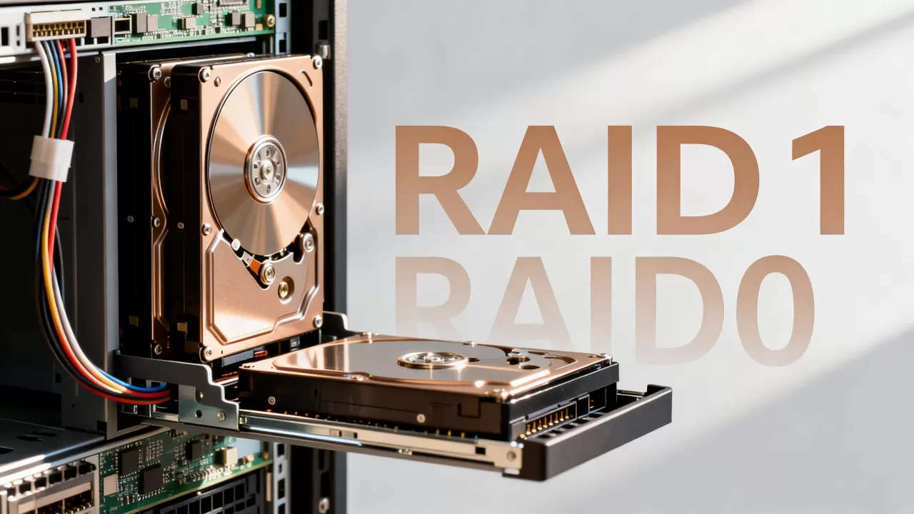 服务器两块硬盘怎么做RAID,RAID1和RAID0哪个好? 服务器两块硬盘怎么做RAID,RAID1和RAID0哪个好?