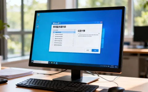 win8.1应该禁用哪些服务器，怎么设置？