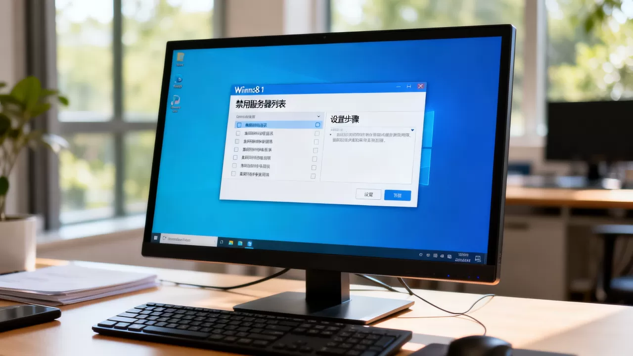 win8.1应该禁用哪些服务器,怎么设置? win8.1应该禁用哪些服务器,怎么设置?