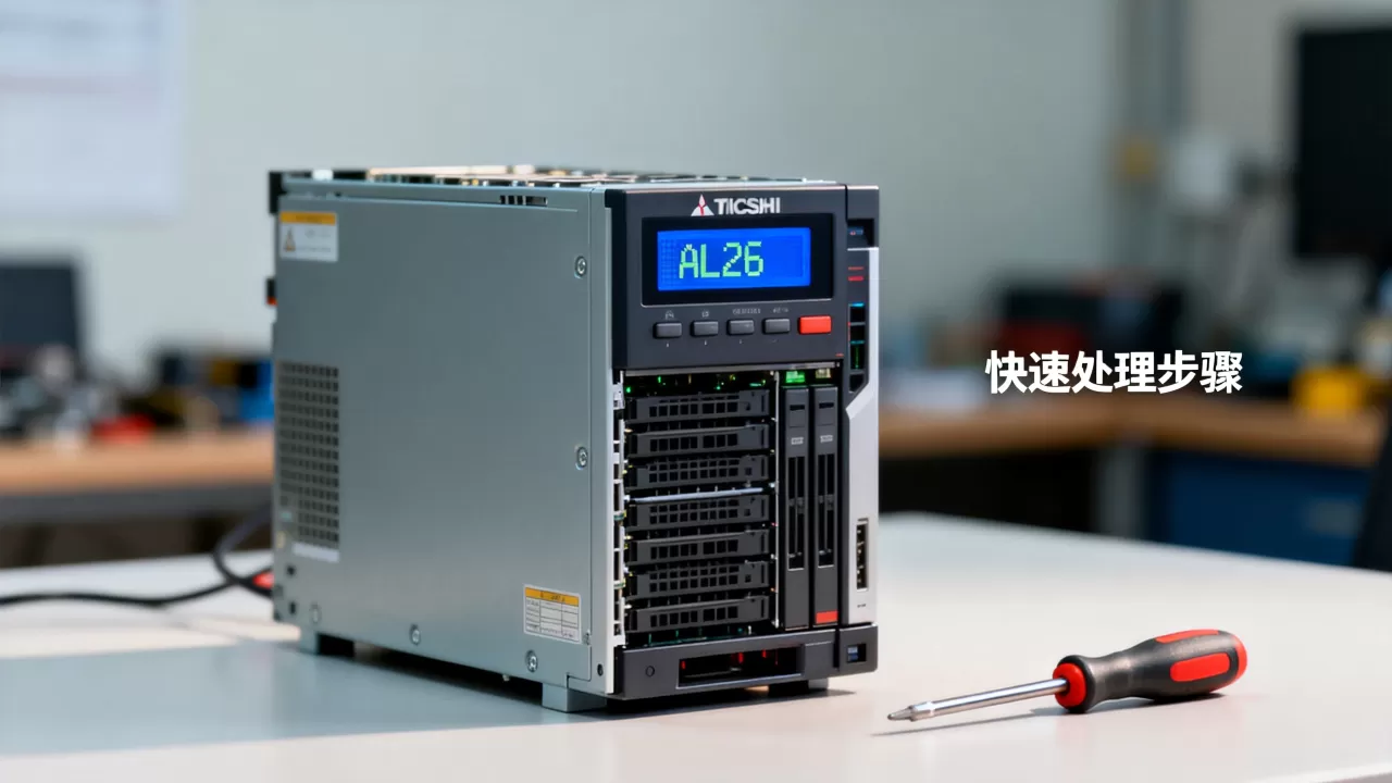 三菱服务器报AL26如何快速处理,故障原因是什么 三菱服务器报AL26如何快速处理,故障原因是什么