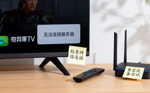 奇异果TV连不上服务器怎么办，奇异果TV无法连接网络怎么解决
