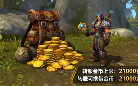 魔兽TBC转服能带多少金，转服金币上限多少？