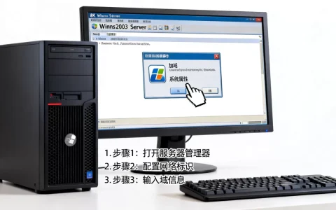 Win2003服务器如何加入域，Win2003加域步骤？