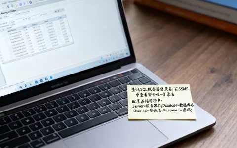 怎么查找SQL服务器登录名和密码？，数据库连接字符串怎么配置？