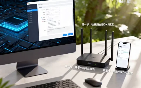 域名不解析怎么办？域名解析失败怎么修复，DNS设置排查步骤