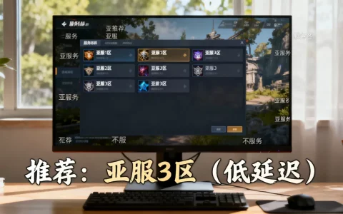 亚服有哪些服务器可以玩，哪个服务器比较好