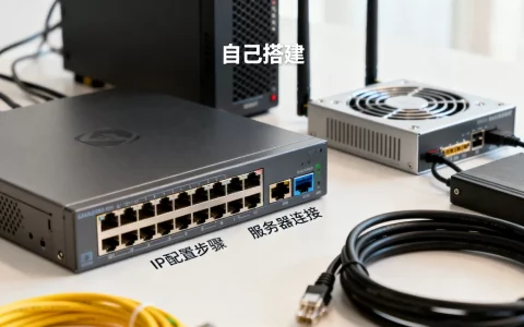 购买的IP能放到自己搭建的服务器上吗，怎么配置？