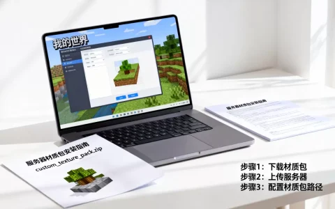 我的世界自定义材质包怎么安装到服务器，具体步骤是什么