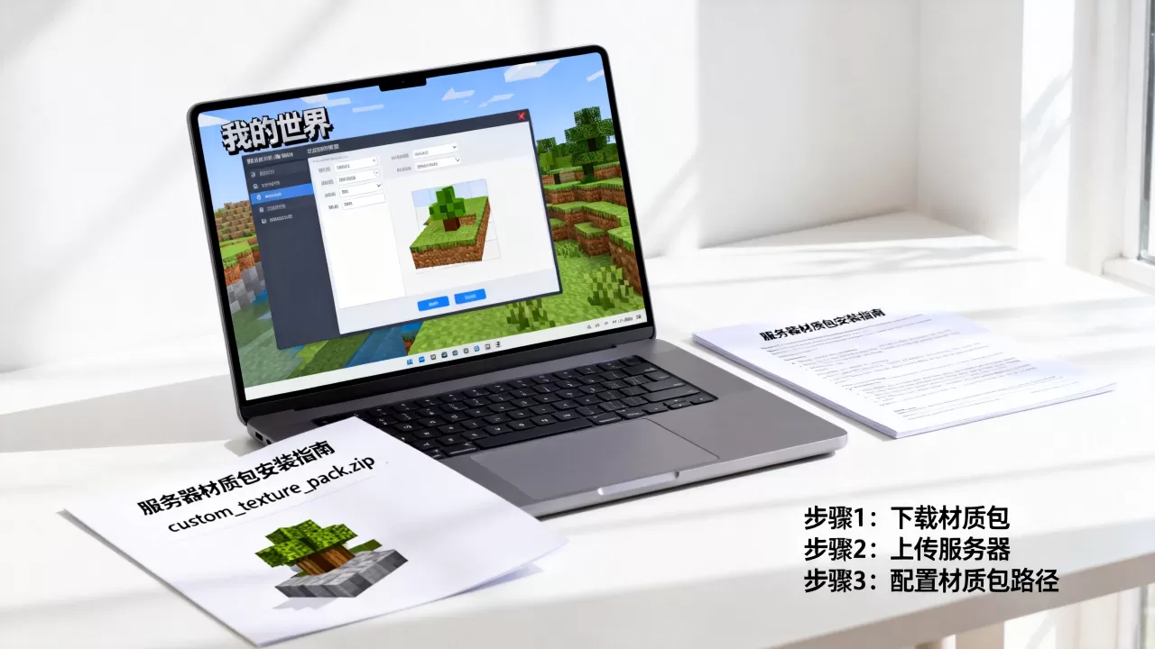 我的世界自定义材质包怎么安装到服务器,具体步骤是什么 我的世界自定义材质包怎么安装到服务器,具体步骤是什么